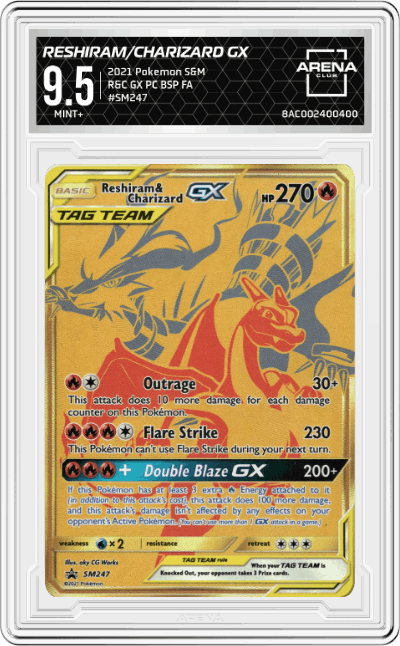 Reshiram/Charizard GX