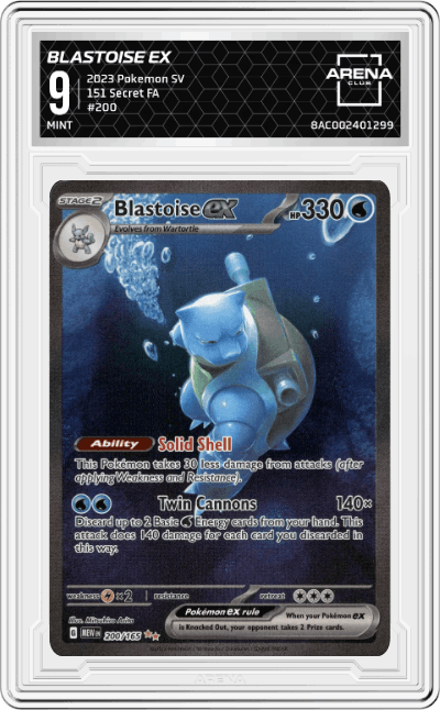 Blastoise ex