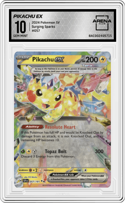 Pikachu ex