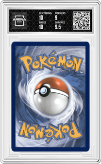 Charizard VMAX  from the 2022 Pokemon SWSH set featuring a Ultra Premium Collection parallel graded by Arena Club and given an overall grade of 9.5.