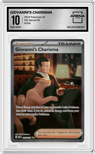Giovanni's Charisma