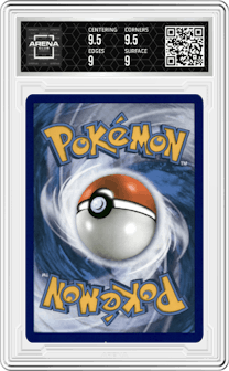 Umbreon EX from the 2016 Pokemon XY set graded by Arena Club and given an overall grade of 9.5.