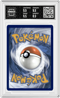 Kirlia from the 2023 Pokemon SV set graded by Arena Club and given an overall grade of 9.