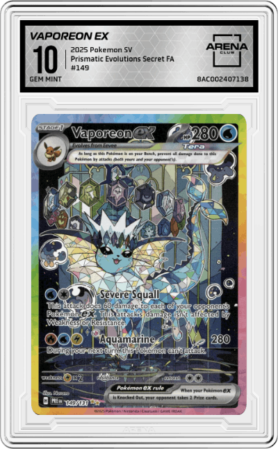 Vaporeon ex