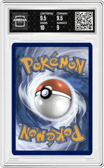 Milotic ex from the 2024 Pokemon SV set graded by Arena Club and given an overall grade of 9.5.
