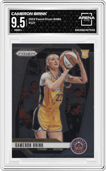 Cameron Brink from the 2024 Panini Prizm WNBA set graded by Arena Club and given an overall grade of 9.5.