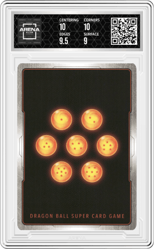 Son Goku : GT from the 2024 Dragon Ball S set graded by Arena Club and given an overall grade of 9.5.