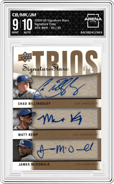 Chad Billingsley/Matt Kemp/James McDonald