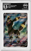 Umbreon V from the 2021 Pokemon SWSH set graded by Arena Club and given an overall grade of 9.5.