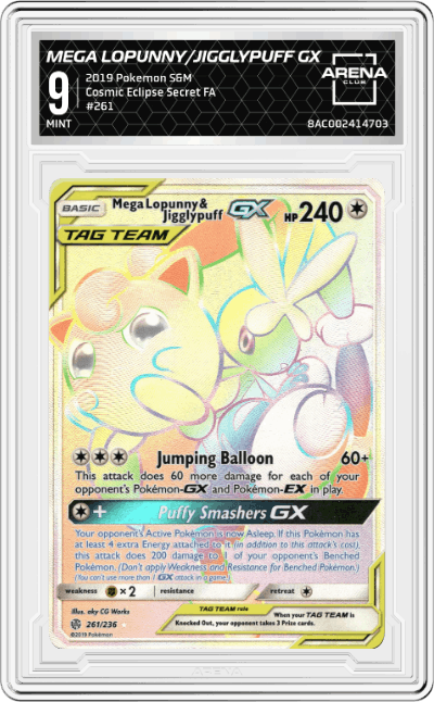 Mega Lopunny & Jigglypuff GX