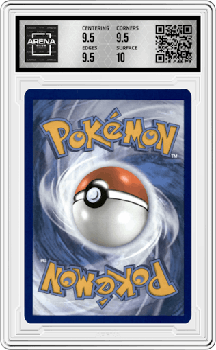 Persian from the 2024 Pokemon SV set graded by Arena Club and given an overall grade of 10.
