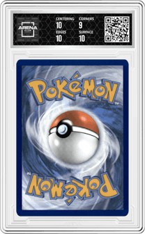 Raikou V from the 2023 Pokemon SWSH set graded by Arena Club and given an overall grade of 9.5.