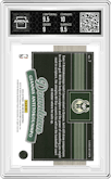 Giannis Antetokounmpo from the 2023-24 Panini One and One set graded by Arena Club and given an overall grade of 9.5.