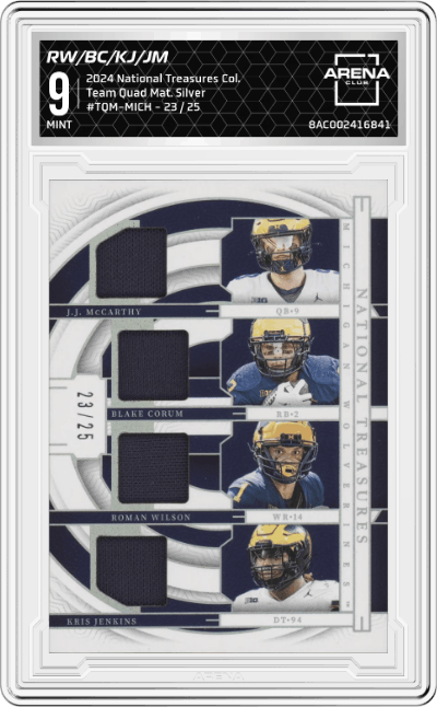 Roman Wilson/Blake Corum/Kris Jenkins/J.J. McCarthy