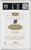 Devin Booker from the 2016-17 Panini Flawless  set graded by Arena Club and given an overall grade of 9.5.