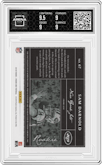 Sam Darnold from the 2018 Panini One set featuring a Blue parallel graded by Arena Club and given an overall grade of 9.
