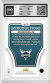 Brandon Miller  from the 2023-24 Panini Mosaic set featuring a Mosaic parallel graded by Arena Club and given an overall grade of 10.