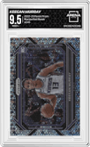 Keegan Murray from the 2022-23 Panini Prizm  set graded by Arena Club and given an overall grade of 9.5.
