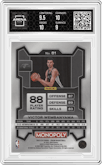 Victor Wembanyama from the 2023-24 Panini Prizm Monopoly set graded by Arena Club and given an overall grade of 9.5.