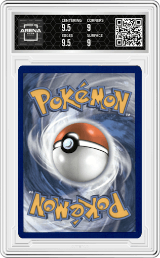 Ditto V from the 2021 Pokemon SWSH set graded by Arena Club and given an overall grade of 9.5.