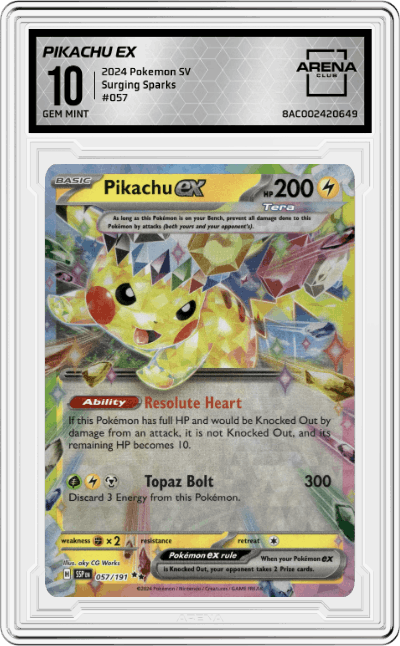 Pikachu ex