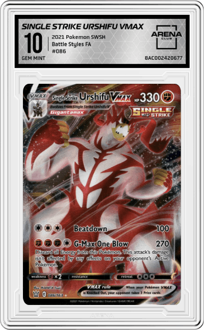 Single Strike Urshifu VMAX
