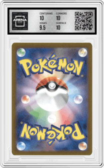 Litten from the 2024 Pokemon SV JPN set graded by Arena Club and given an overall grade of 10.
