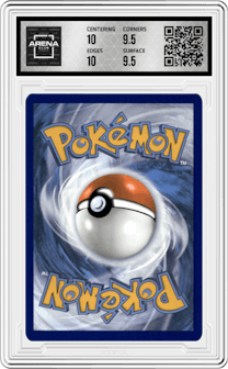Toedscruel Ex from the 2024 Pokemon SV set graded by Arena Club and given an overall grade of 10.