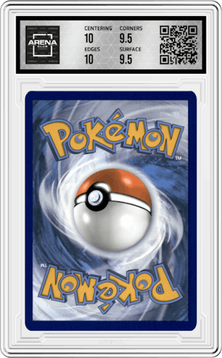 Toedscruel Ex from the 2024 Pokemon SV set graded by Arena Club and given an overall grade of 10.