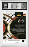 Cam Whitmore from the 2023-24 Panini Select  set featuring a Silver Prizm parallel graded by Arena Club and given an overall grade of 10.