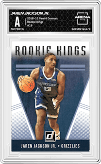 Jaren Jackson Jr. from the 2018-19 Panini Donruss  set graded by Arena Club.