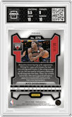 Ayo Dosunmu  from the 2023-24 Panini Prizm set featuring a FOTL Blue Shimmer parallel graded by Arena Club and given an overall grade of 9.5.