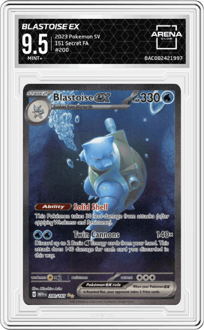 Blastoise ex