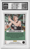 Donovan Clingan from the 2024-25 Panini Donruss set graded by Arena Club and given an overall grade of 10.
