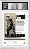 Zack Baun from the 2020 Panini Contenders Optic set featuring a Orange parallel graded by Arena Club and given an overall grade of 10.