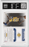 James Worthy  from the 2012-13 Panini Absolute set graded by Arena Club and given an overall grade of 9.5.