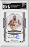 Derek Fisher from the 2022-23 Panini Flawless set graded by Arena Club and given an overall grade of 9.5.