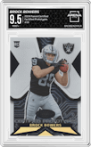 Brock Bowers from the 2024 Panini Certified set graded by Arena Club and given an overall grade of 9.5.