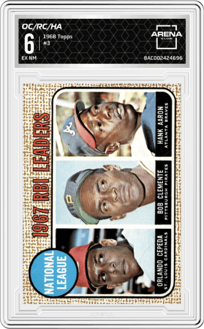 Orlando Cepeda / Roberto Clemente / Hank Aaron