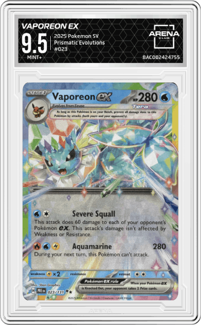 Vaporeon ex