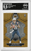 Joe Milton III from the 2024 Panini Mosaic set featuring a Honeycomb parallel graded by Arena Club and given an overall grade of 9.5.