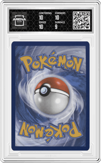 Kingdra ex from the 2024 Pokemon SV set featuring a Shrouded Fable Kingdra ex Special Illustration Collection parallel graded by Arena Club and given an overall grade of 9.5.