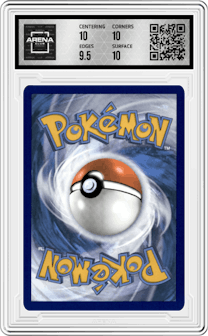 Iron Crown EX from the 2024 Pokemon SV set graded by Arena Club and given an overall grade of 10.
