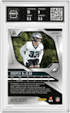 Cooper DeJean from the 2024 Panini Prizm set graded by Arena Club and given an overall grade of 9.5.