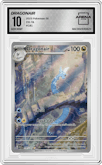 Dragonair from the 2023 Pokemon SV set graded by Arena Club and given an overall grade of 10.