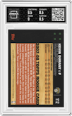 Kevin Durant from the 2007-08 Topps set graded by Arena Club and given an overall grade of 9.