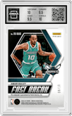 Amari Bailey from the 2023-24 Panini Mosaic set featuring a Gold parallel graded by Arena Club and given an overall grade of 10.