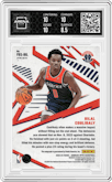 Bilal Coulibaly from the 2023-24 Donruss Optic set graded by Arena Club and given an overall grade of 9.