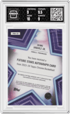 Jaime Jaquez Jr. from the 2023-24 Topps Chrome set graded by Arena Club and given an overall grade of 9.5.