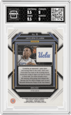 Jaylen Clark from the 2023-24 Panini Prizm Draft Picks set featuring a Choice Tiger Stripe parallel graded by Arena Club and given an overall grade of 9.5.